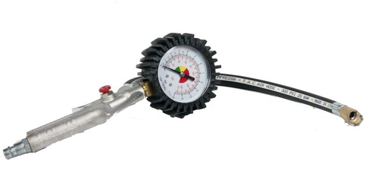 Tyre Pump, 8 Litres, Professional Shock Filling Cannon, 6-8 Bar